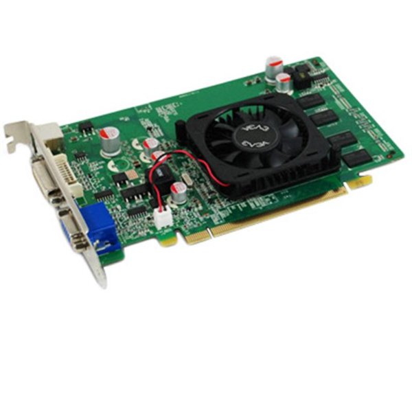 VCE512-P3-N725 EVGA GeForce 8400GS 512MB DDR2 PCI-Express DVI Low Profile Video Graphics Card