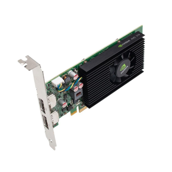 VCNVS310DP Nvidia Quadro Nvs 310 512MB DDR3 PCI-Express X16 Dual Display Port Dp Video Graphics Card