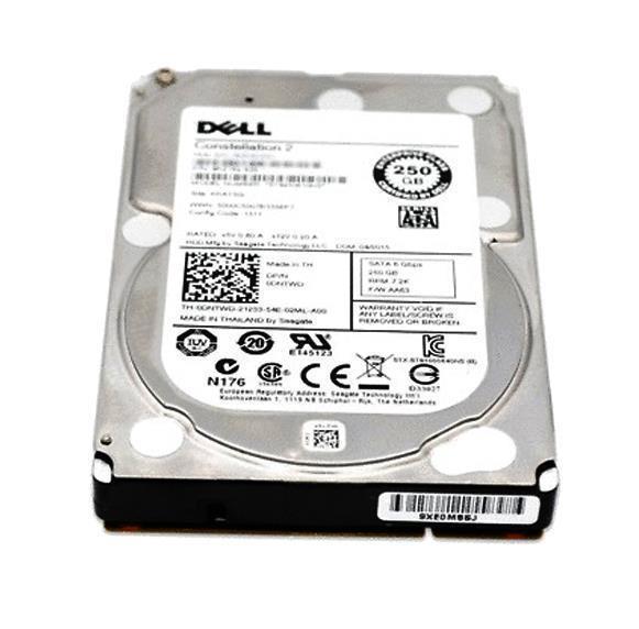 VM18P Dell 250GB 7200RPM SATA 2.5-inch Hard Drive