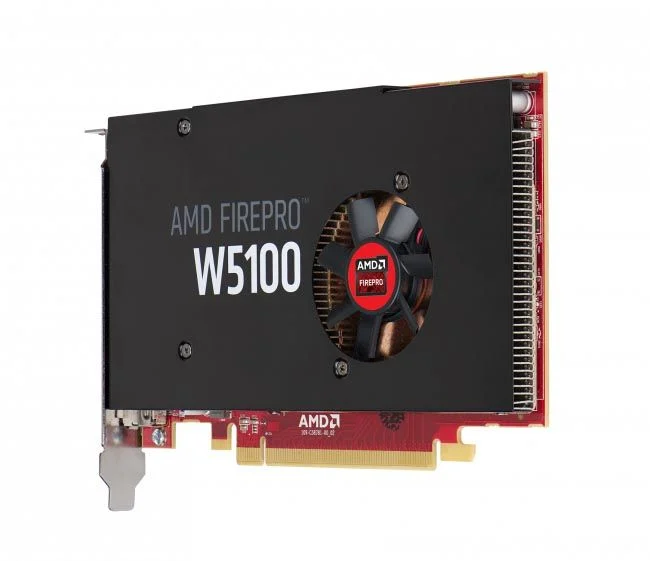 W2C47 Dell AMD FirePro W5100 4GB Quad Port Video Card
