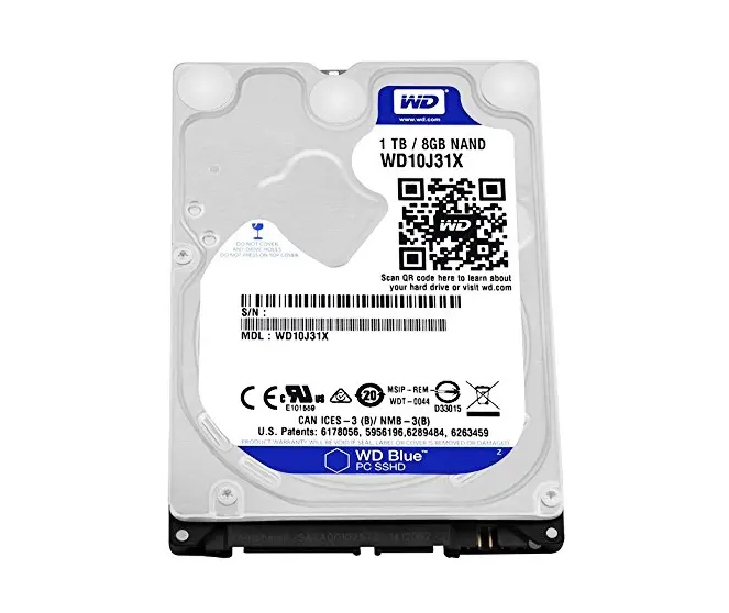 WD10J31X Western Digital Blue 1TB SATA 6GB/s 64MB Cache...