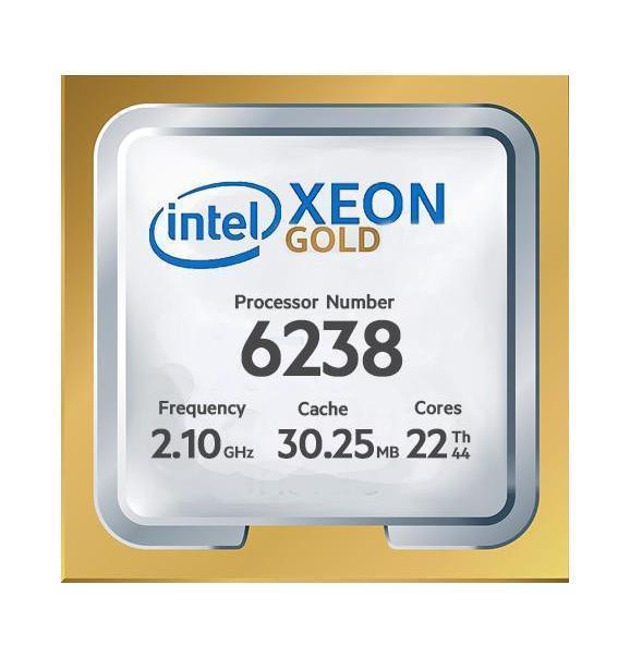 WH8GT DELL Xeon 22-core Gold 6238 2.1ghz 30.25mb Cache ...