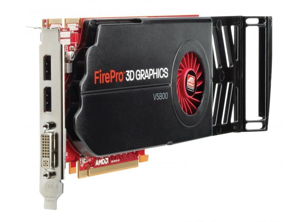WL050ATR HP FirePro V5800 1GB GDDR5 SDRAM PCI-Express 2...