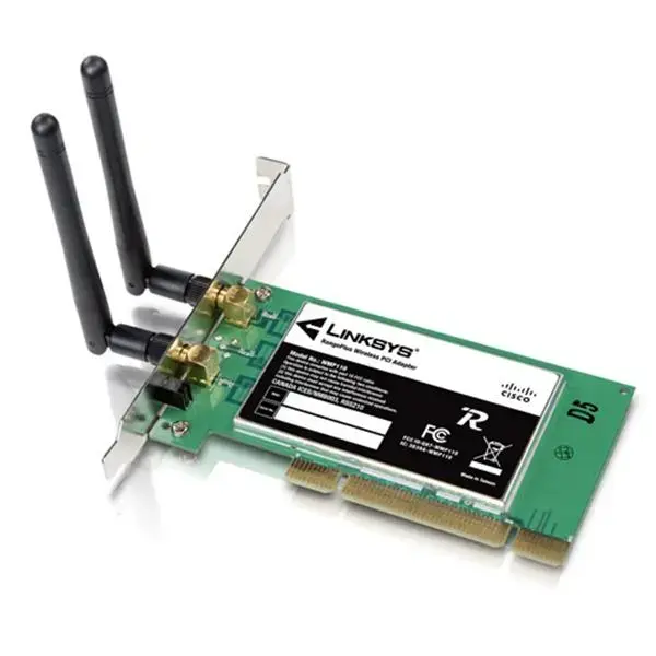 WMP110 Linksys Rangeplus IEEE 802.11g Mimo Wireless LAN PCI Adapter