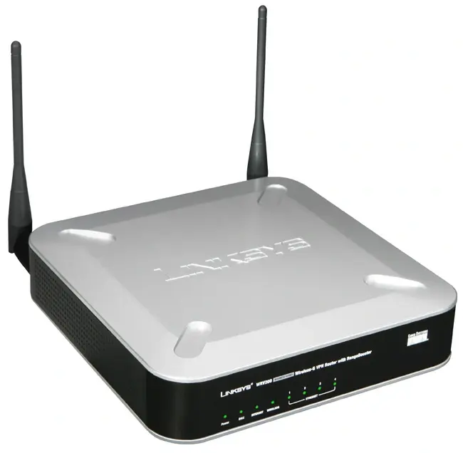 WRV200 Linksys Wireless G VPN Router QOS SPI with Rangebooster MIMO MultiPLE BSSID