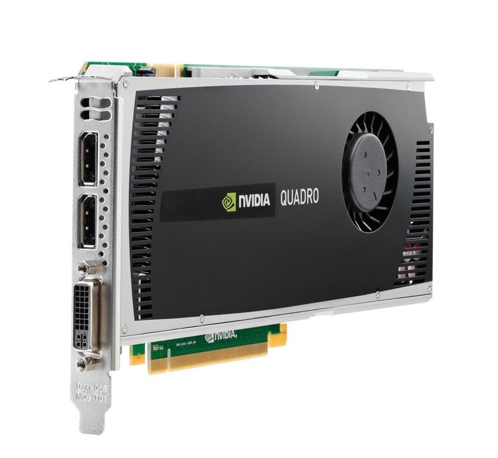 WS095AAR HP Nvidia Quadro 4000 2GB GDDR5 1x DVI-I and 2x DisplayPort PCI-E x16 Video Graphics Card