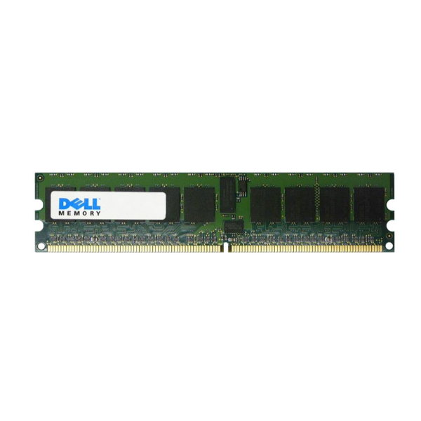 X1564C Dell 4GB DDR2-400MHz PC2-3200 ECC Registered CL3...