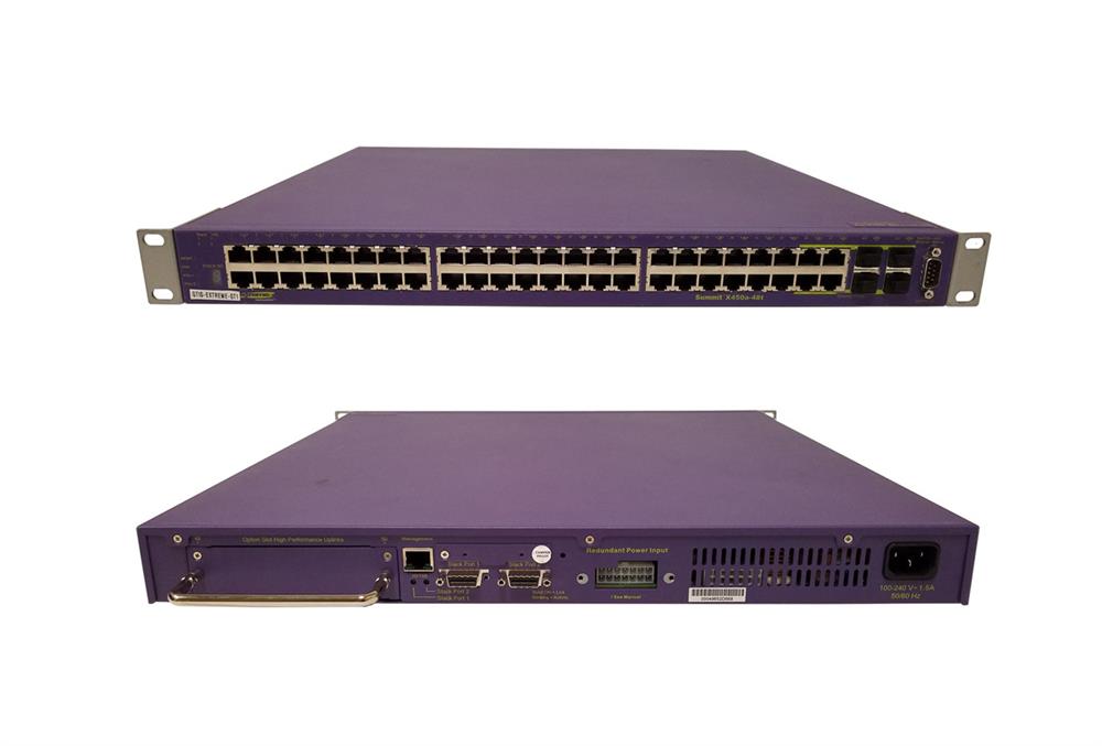 X450a-48t Extreme Networks 16157 48 Port Summit Gigabit...
