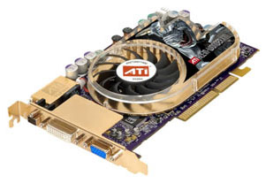 X800XT256E ATI Tech All-In-Wonder X800 XT 256MB 256-Bit GDDR3 AGP 4X/8X Video Graphics Card