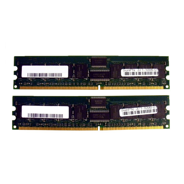 X8120A Sun 2GB Kit (1GB x 2) DDR-400MHz PC3200 ECC Regi...