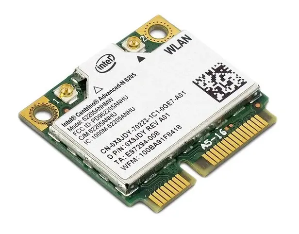 X9JDY Dell Wi-Fi Link 6205 Wireless-N Half Mini-Card
