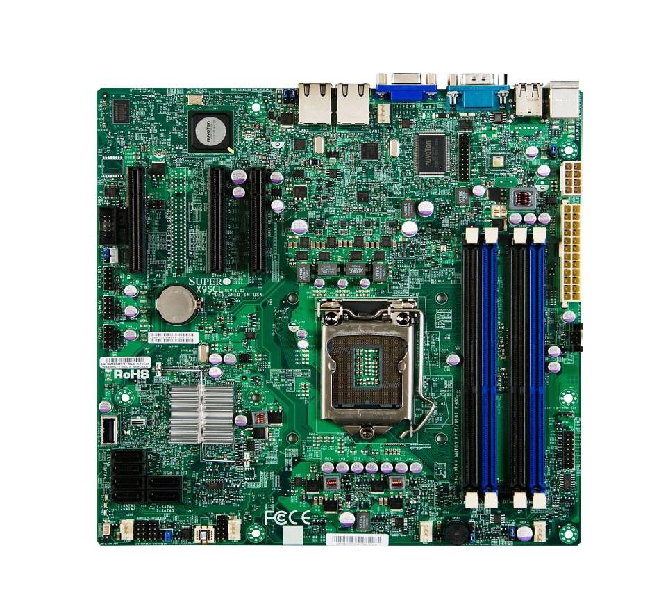 X9SCL-F-O Supermicro LGA1155/ Intel C202 PCH/ DDR3/ V/2...