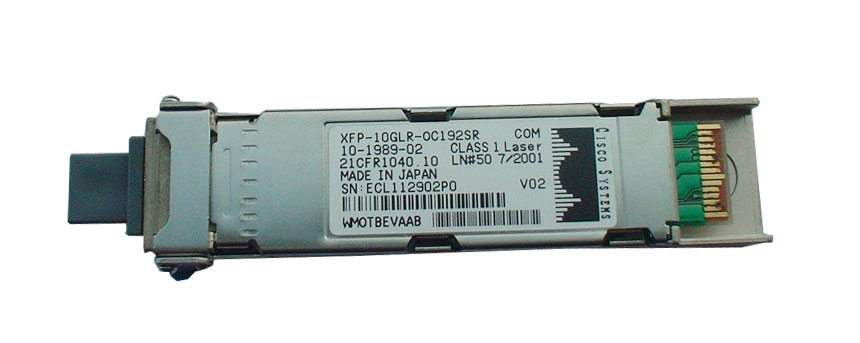 XFP-10GLR-OC192SR GENUINE Cisco 10 Gigabit Transceiver
