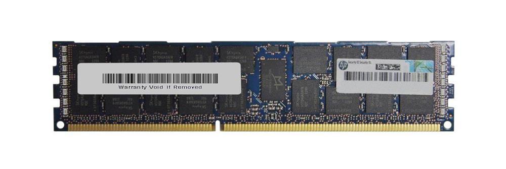 XZ615AA HP 4GB DDR3-1333MHz PC3-10600 ECC Registered CL9 240-Pin DIMM 1.35V Low Voltage Memory Module