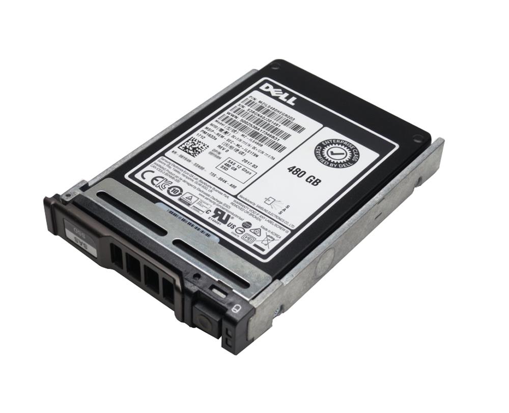 Y3T35 DELL 480gb Read Intensive Tlc Sas 12gbps 512n 2.5inch Hot-swap Solid State Drive For Poweredge Server