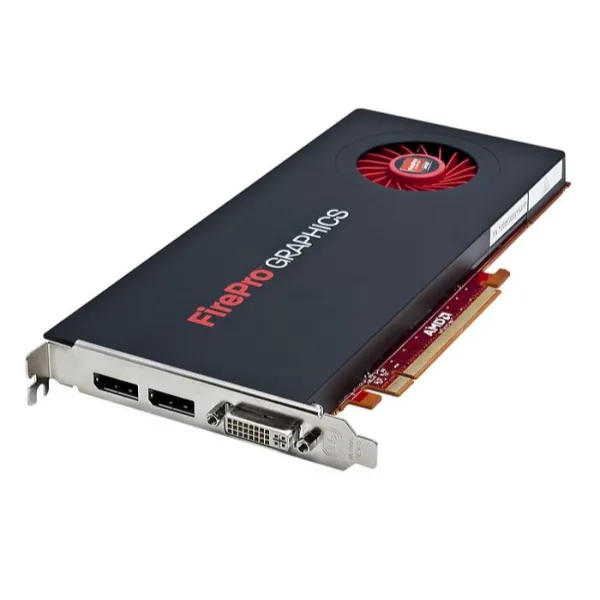 Y5FR3 Dell AMD FirePro W2100 2GB GDDR3 PCI-Express 3.0 x16 2xDisplayPort Full Height Video Card