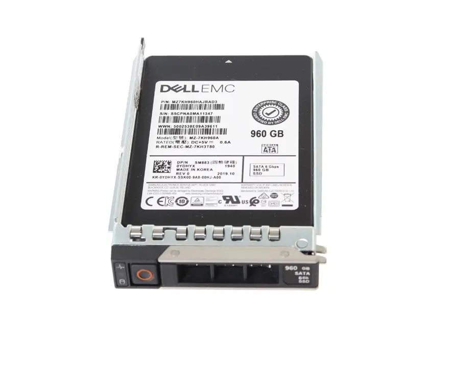 YDHYX Dell 960GB Triple-Level Cell SATA 6GB/s Mix Use 2...