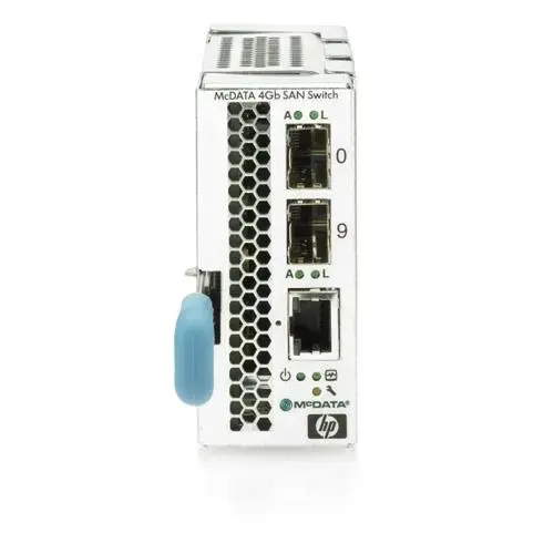 A8001A HP Mcdata 2-Port 4GB Fibre Channel with 2-SFPS P-Class Blade Base SAN Switch