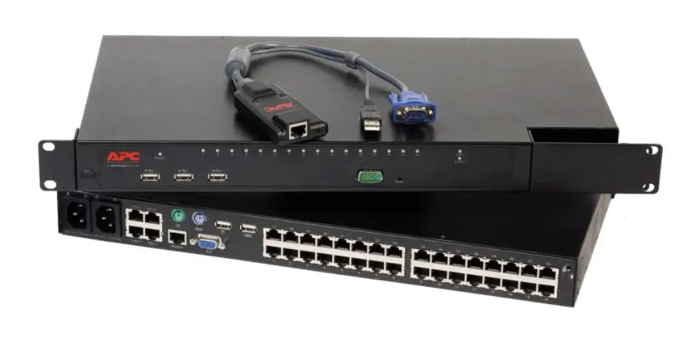 AF604A HP KVM PS/2/USB/CAT5 RJ-45 Virtual Media Interface Cable Adapter