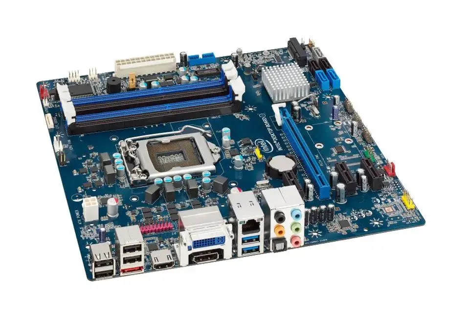 BLKDH77EB Intel CHIPSET-H77 LGA-1155 DDR3-1600MHz MAX Memory 32GB MICRO ATX Desktop Motherboard