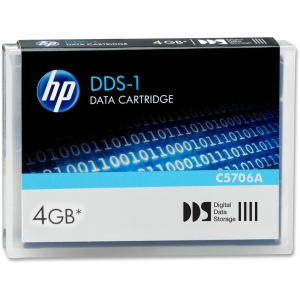 C5706A HP 2GB 4GB With 2 1 Compression DDS-1 90m Tape C...