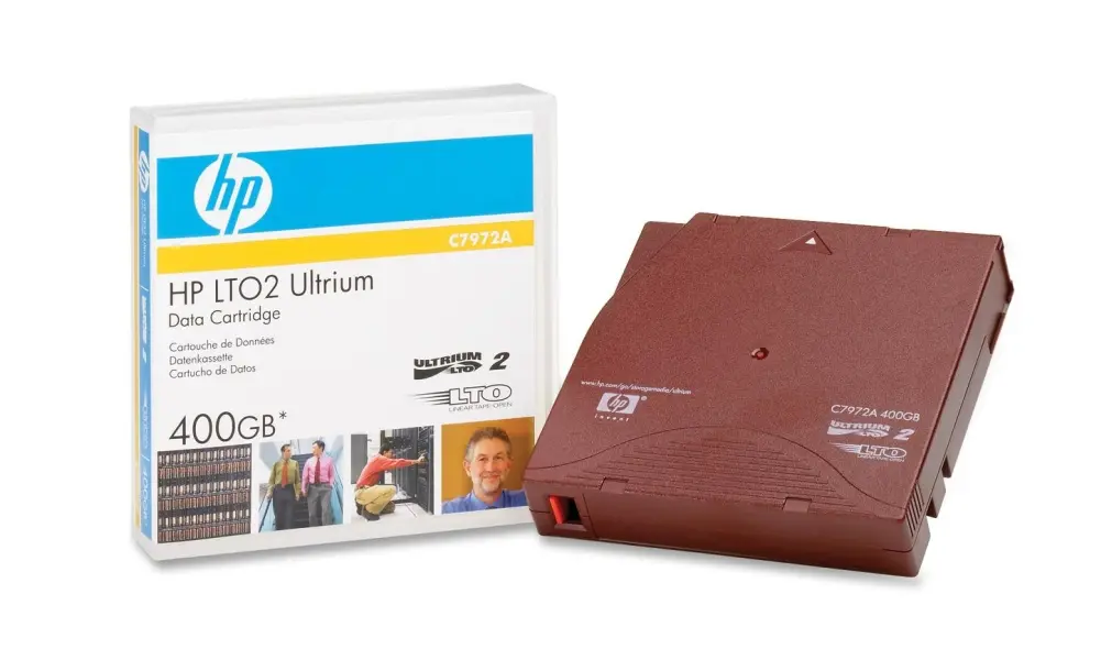 C7972AL HP 200GB Native/400GB Compressed LTO-2 Ultrium DATa Cartridge