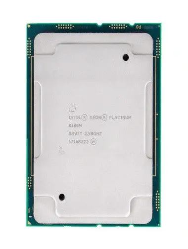 CD8067303192101 Intel Xeon Platinum 8180M 28-Core 2.50GHz 3 UPI Link 38.5MB L3 Cache Socket FCLGA3647 Processor