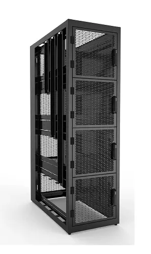 D4902A HP Rack-Mounted Disk Cabinet with 8 Disk Support...