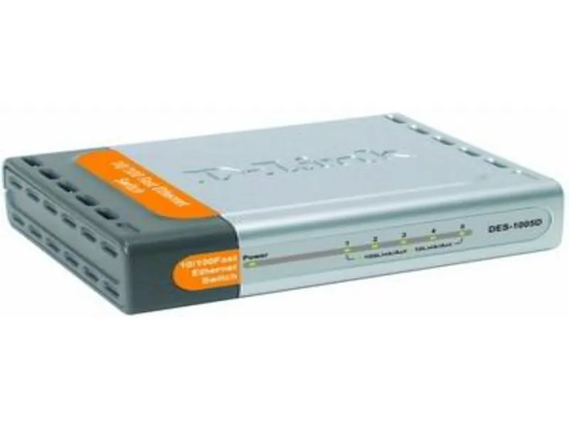 DES-1005D/E D-Link 5-Port Fast Ethernet Network Switch ...