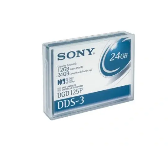 DGD125P Sony 12GB/24GB DAT DDS-3 DATa Tape Cartridge