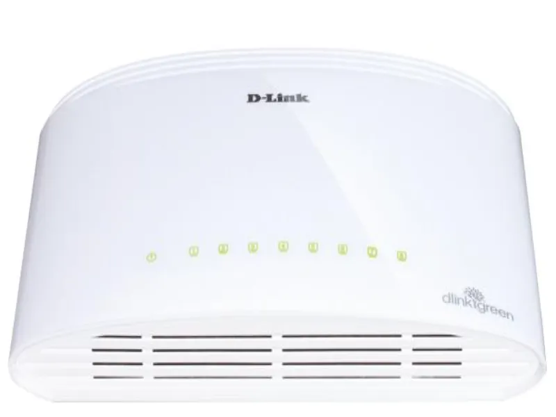 DGS-1008D D-Link 8-Port 10/ 100/ 1000Mbps Gigabit Ether...