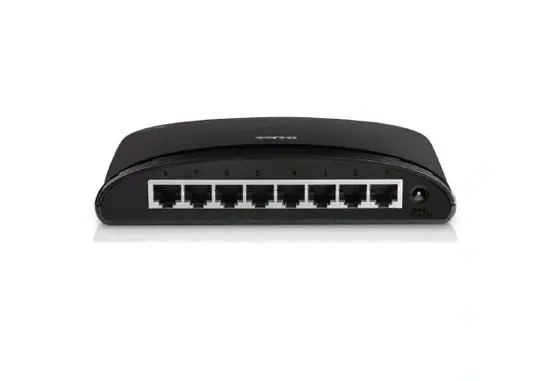 DGS-1210-10P D-Link 8-Port 10/100/1000Base-T Managed Gigabit Ethernet Switch with 2 Shared SFP Ports