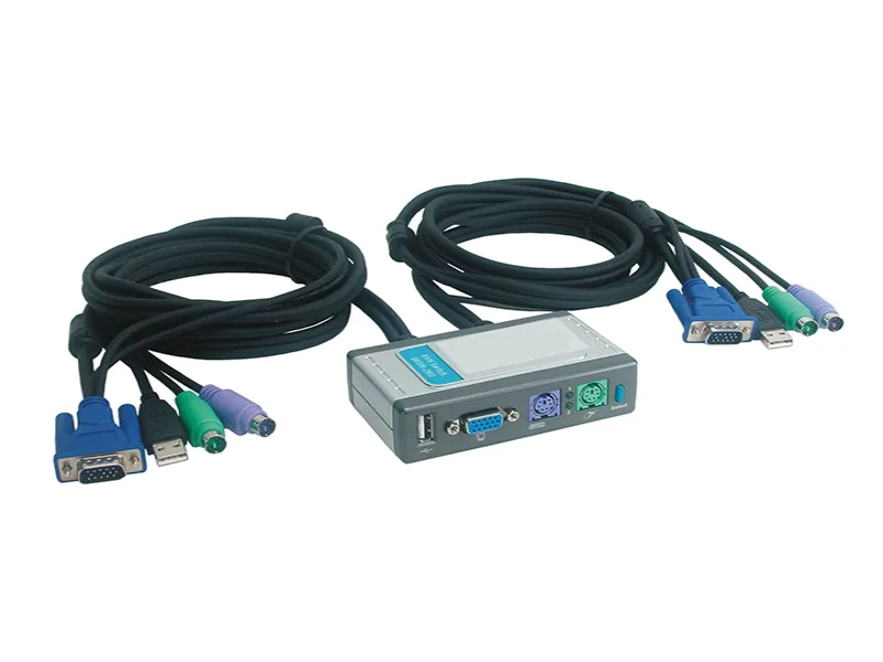 dkvm-2k D-Link 2-Port VGA, SVGA, XGA and Multi-Sync Bui...