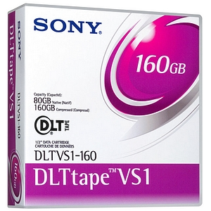 DLTVS1160WW Sony 80GB/160GB DLT-VS160 Tape Cartridge