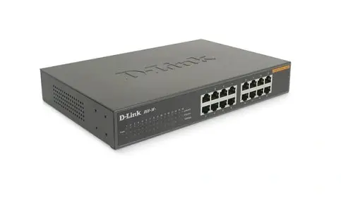 DSS-16 D-Link 16-Port 10/100Base-TX Fast Ethernet Switc...
