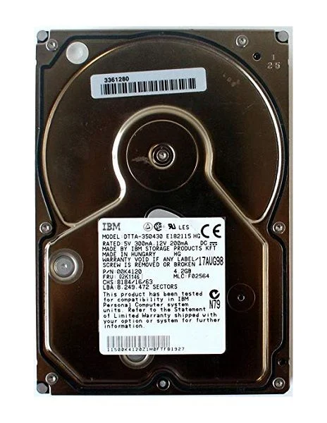 DTTA-350430 IBM 4GB 5400RPM IDE 3.5-inch Hard Drive