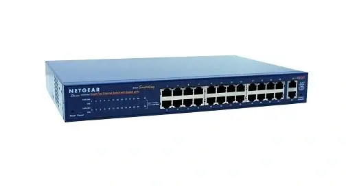 FS526T-200NAS Netgear 24-Port 10/100/1000Base-TX Managed Fast Ethernet Switch Rack-Mountable
