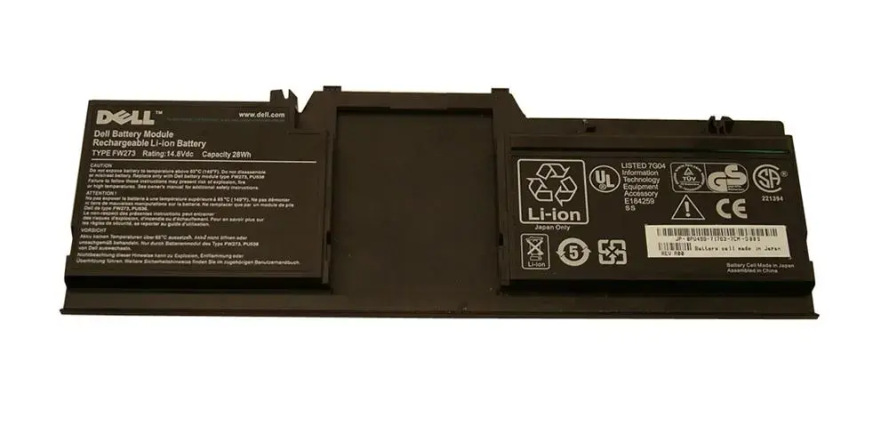 FW273 Dell Latitude XT 6-Cell 11.1Volts 3800mAhTablet P...