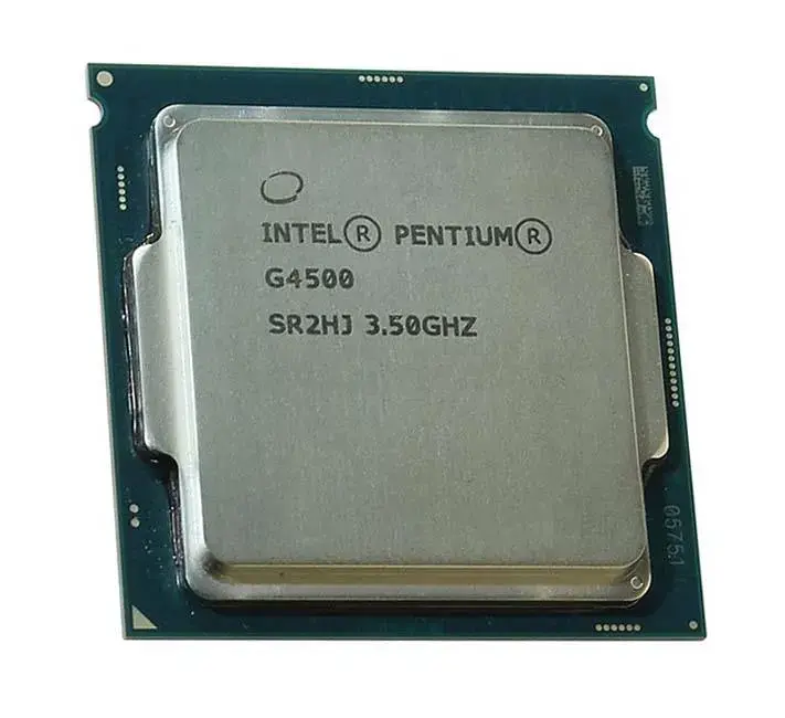 G4500 Intel Pentium Dual Core 3.50GHz 8.00GT/s DMI3 3MB L3 Cache Socket FCLGA1151 Processor