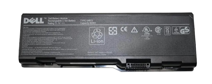 G5266 Dell 9-Cell 11.1V 6600mAh 80WHr Lithium-Ion Batte...