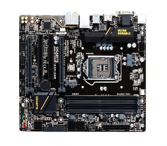 GA-B150M-D3H-GSM Gigabyte Technology d (Motherboard) Intel B150 Chipset Micro-ATX Socket LGA-1511