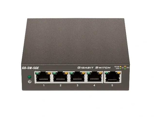 GO-SW-5GE D-Link 5-Port 10Gbps 10/100/1000Base-T Unmana...