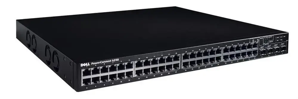 GP931 Dell PowerConnect 6248 48-Ports Managed Layer-3 10/100/1000Base-T Gigabit Ethernet Switch With 4 x SFP Shared