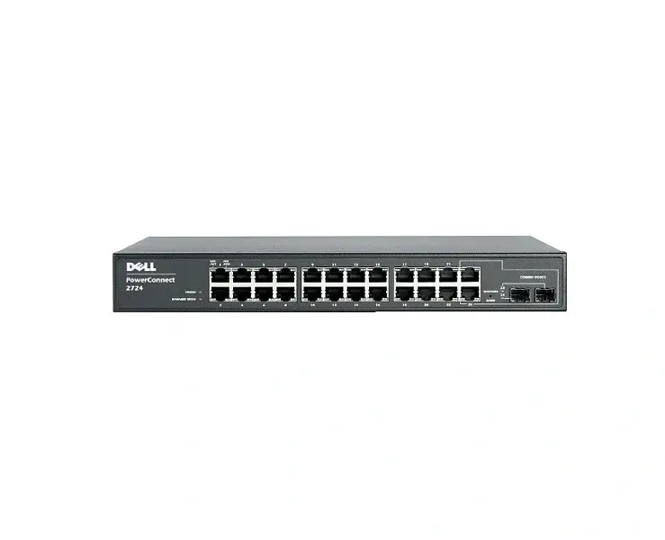 J0632 Dell PowerConnect 2724 24-Ports 10/100/1000Base-T...