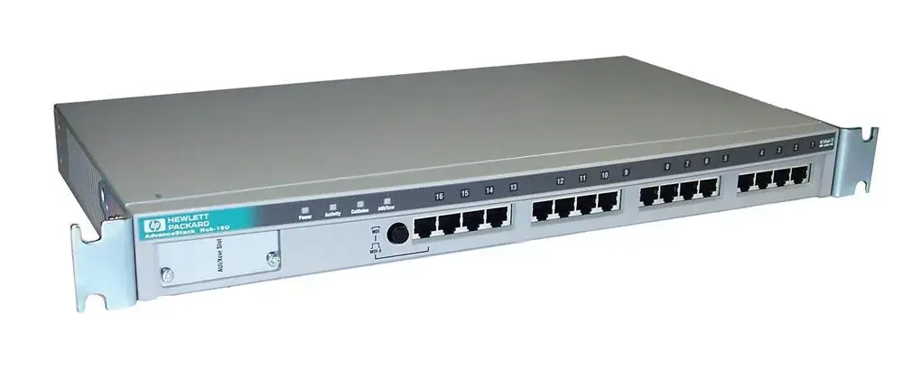 J2611B HP AdvanceStack 16-Port 10Base-T Ethernet Hub