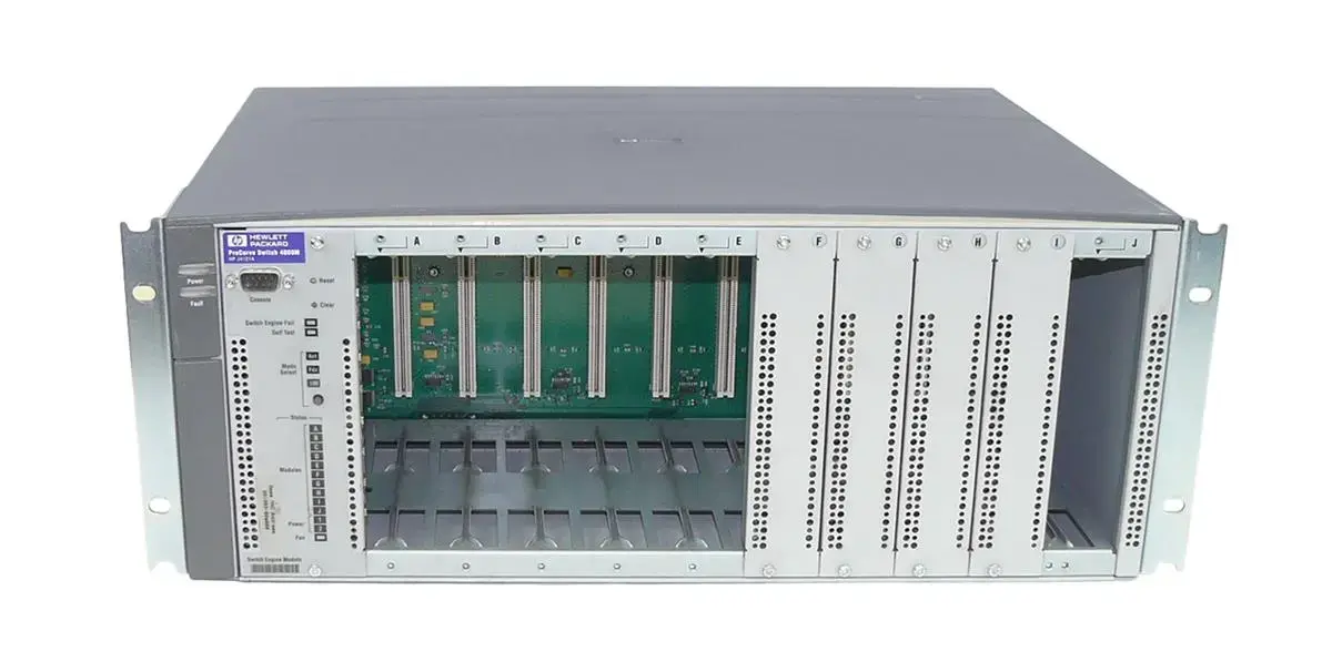 J4121A#ABA HP ProCurve 4000M Ethernet Switch Chassis with 10 Expansion Slots