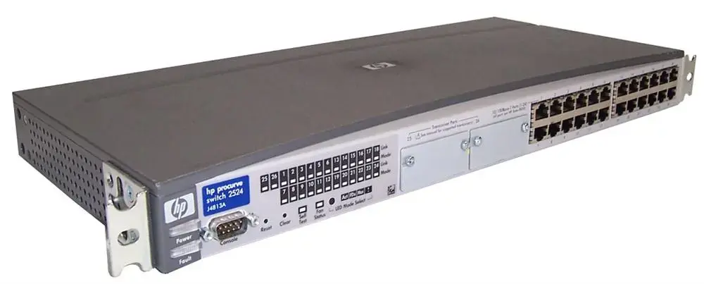 J4813-69101 HP ProCurve Switch 2524 10/100Base-T 24-Ports Managed Ethernet Switch