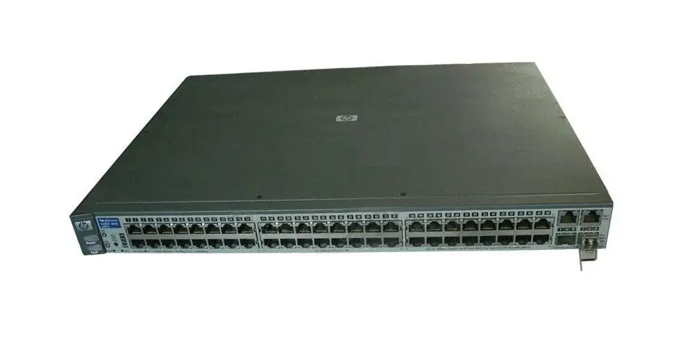 J4899-69501 HP ProCurve Switch 2650 48 Ports 10Base-T 100Base-TX + 2x10/100/1000Base-T/SFP (mini-GBIC) 1U Rack-Mountable Stackable Ethernet Switch