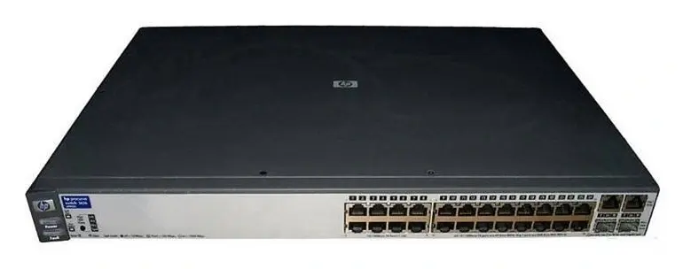 J4900B HP ProCurve Switch 2626 24-Port x 10Base-T 100Base-TX + 2x10/100/1000Base-T/SFP 1U Rack-Mountable Stackable Switch