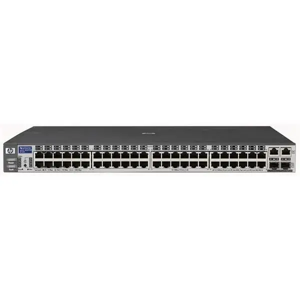 J8165-61001 HP ProCurve Swtich 2650 PWR A Managed 50 Port with 48 Auto Sensing 10/100 Ports and 2 Dual Personality Switch